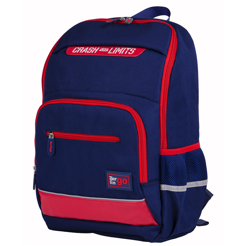 Рюкзак Berlingo Mono "Crash" 40*28*15см, 1 отделение, 4 кармана, эргономичная спинка, 297577