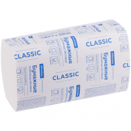 Полотенца бум листовые V 1-сл 200шт 23*20,5см, белые (H3) OfficeClean "Professional" 1/20  300445