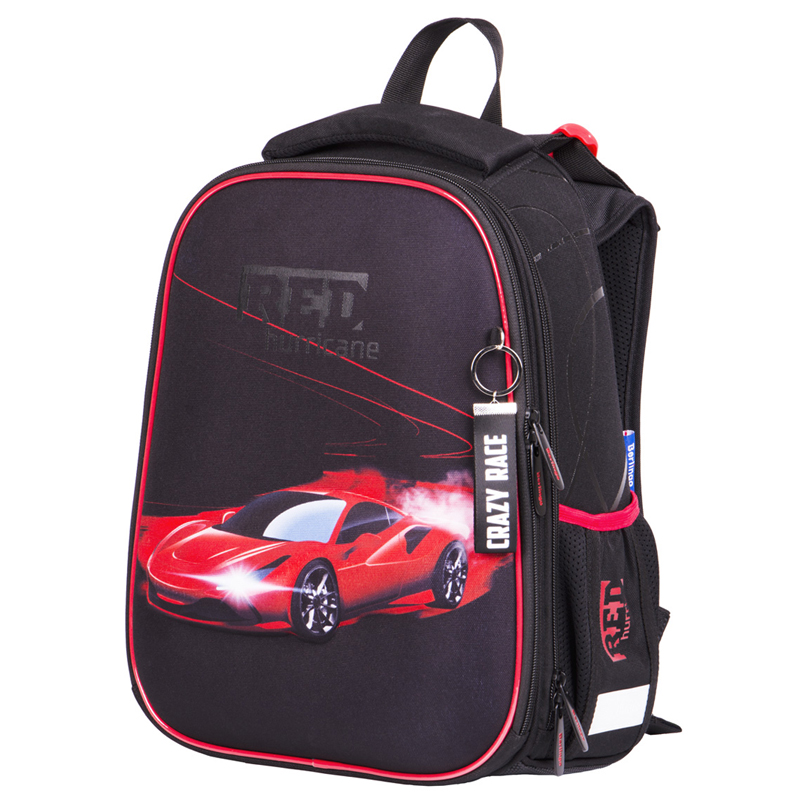 Ранец Berlingo Expert "Red hurricane" 37*28*16см, 2 отделения, 2 кармана, анатом спинка, 297531