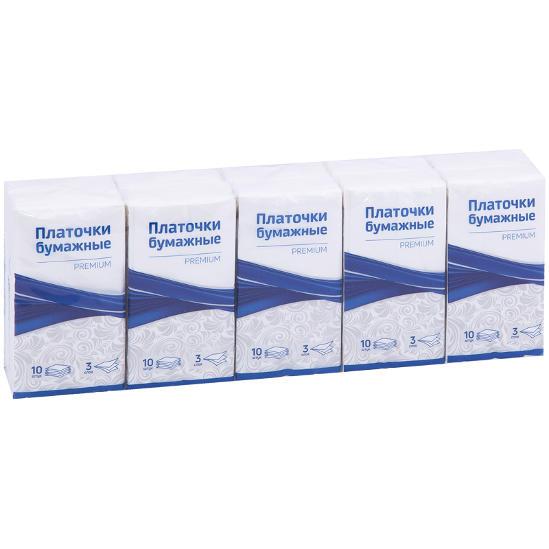 платочки бумажные