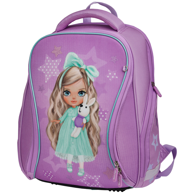 Ранец Berlingo Nova "Baby-doll" 37*28*18см, 2 отделения, 2 кармана, анатом спинка, 336323