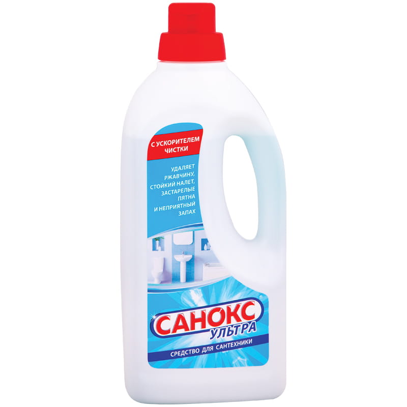 Санокс 1,1л, УЛЬТРА чистящее ср-во, 1/10, 262771/4303010017