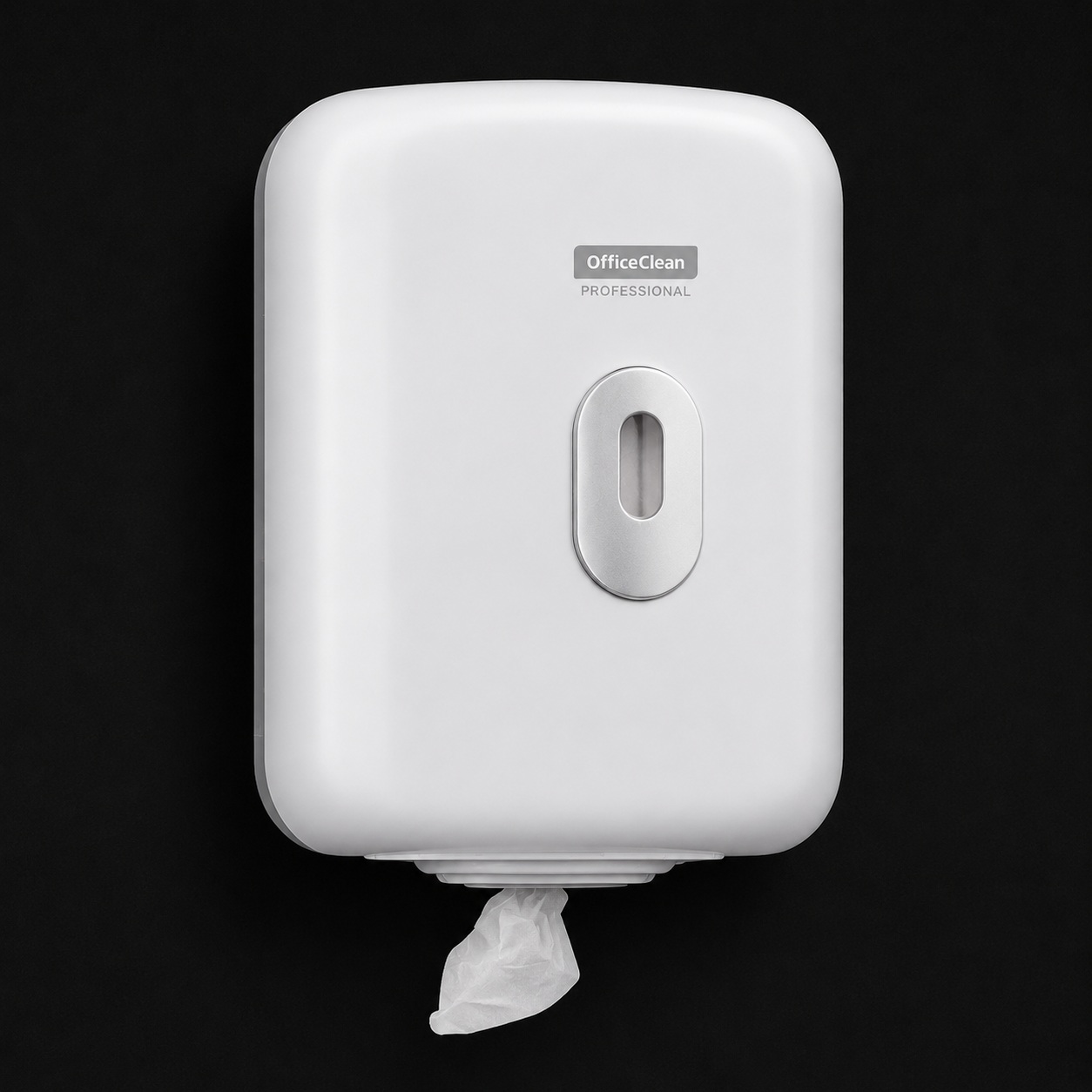 Диспенсер для полотенец в рулонах OfficeClean Professional, с ЦВ(M1/M2), белый, 299011