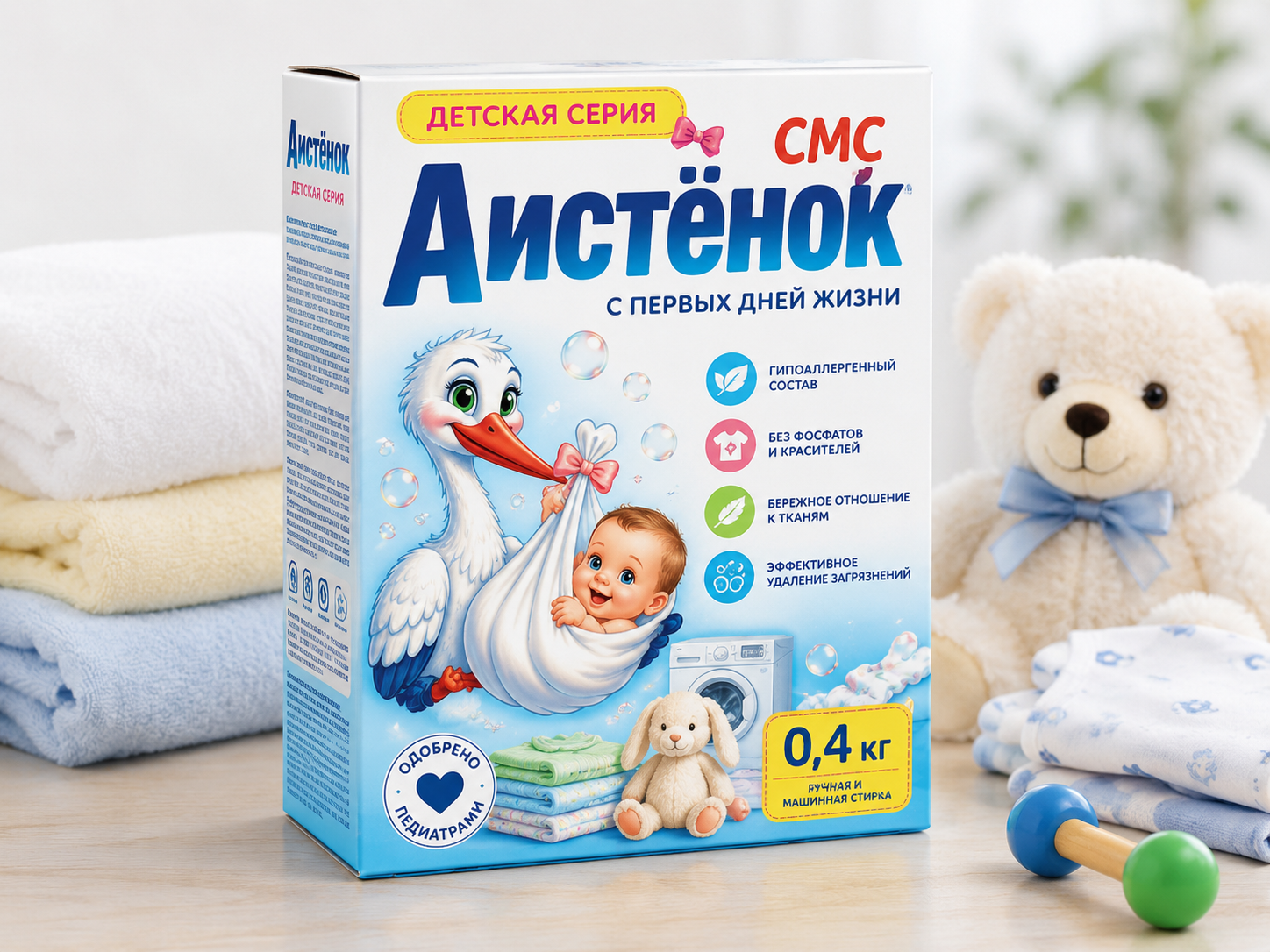 СМС Аистенок 0,4кг детская серия