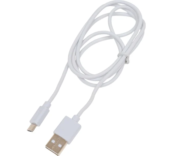 Кабель QUMO micro USB - USB белый 1.5 м  1395381