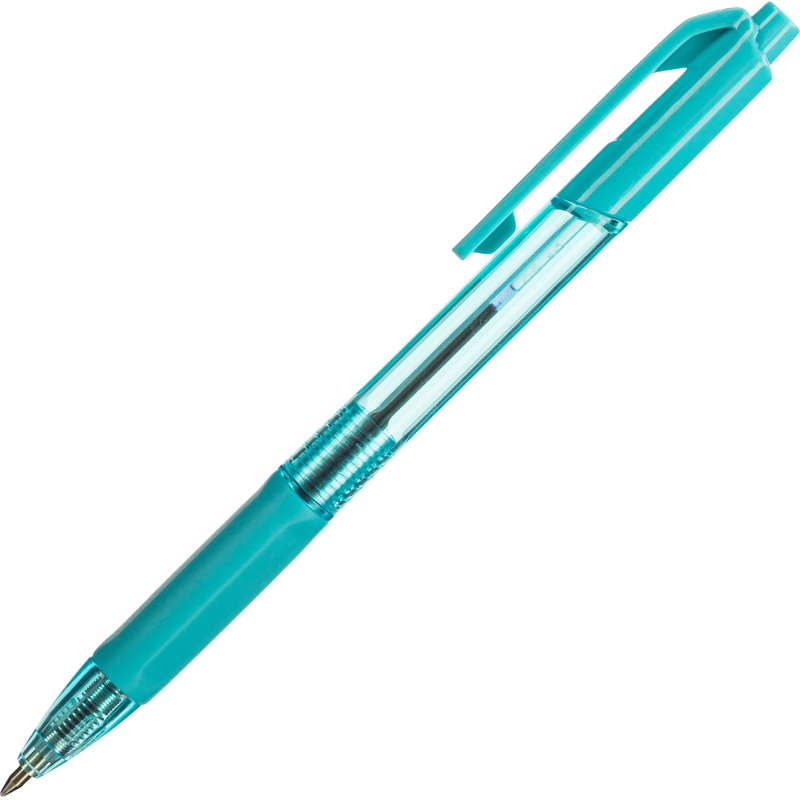 Ручка шариковая автомат Deli X-tream 0,7мм синяя, грип, 1407869