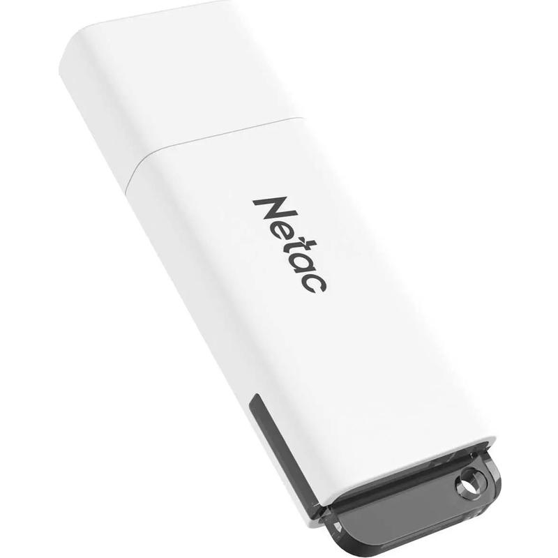 Память 32Gb Flash Drive Netac USB2.0 U185 WHITE [NT03U185N-032G-20WH, 228266