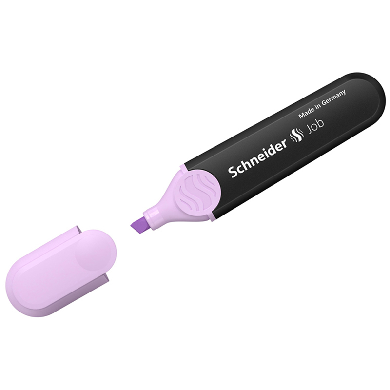 Текстовыделитель пастельный лавандовый 1-5мм Schneider "Job", 1528, 293766