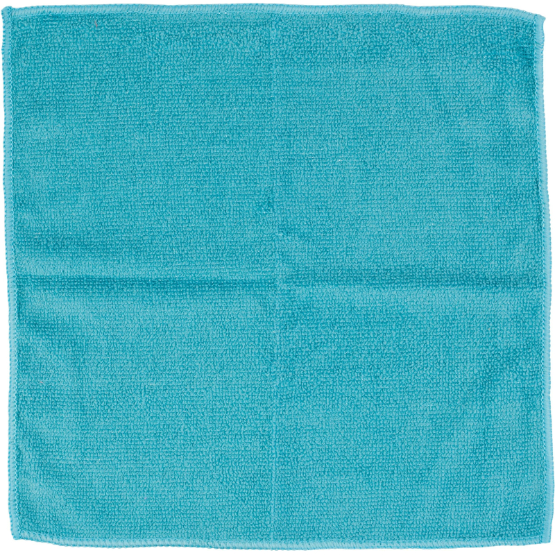 Салфетки универсальные NoName микрофибра 30*30см, 1шт в упак, синяя, 1612799