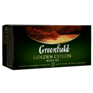 Чай GREENFIELD (Гринфилд) "Golden Ceylon", черный, 25 фольг. пакетиков по 2г  159078