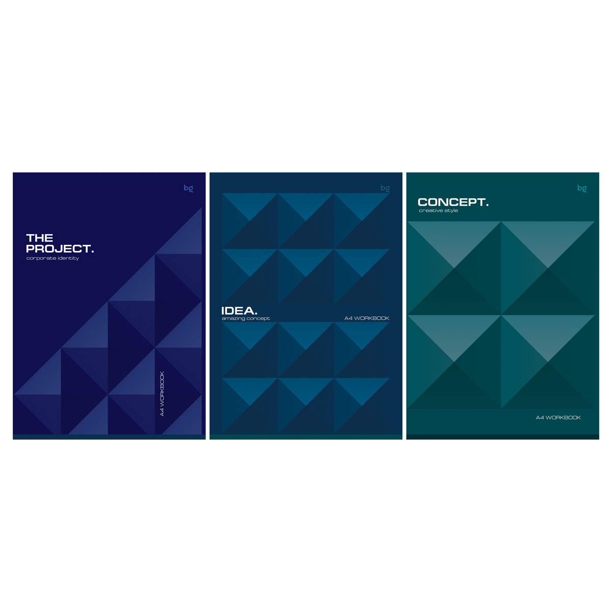 Тетрадь А4 60л клетка BG "Monocolor.Corporate identity", 373463