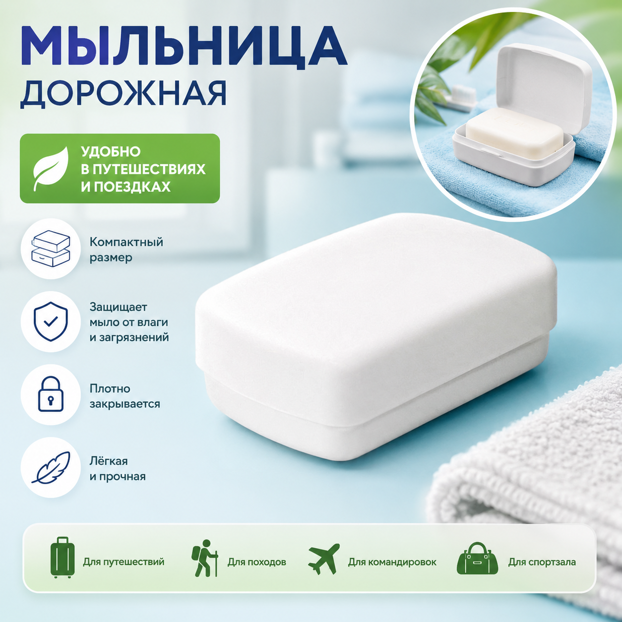 Мыльница дорожная №2 