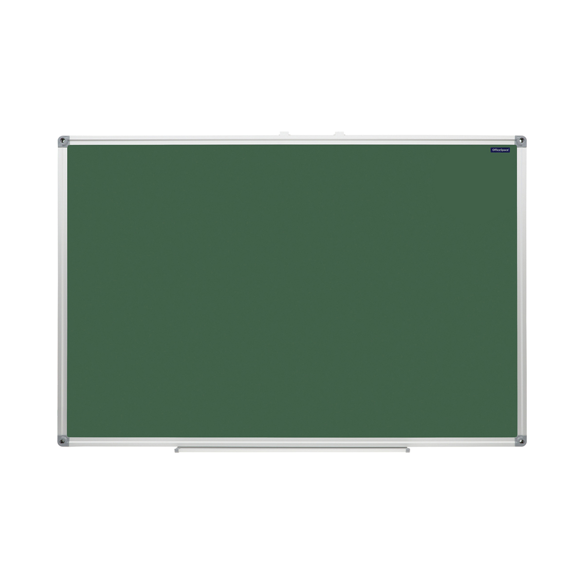 Доска магнитно-меловая OfficeSpace, 60*90см, алюминиевая рамка, полочка, 307563