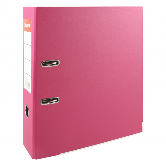 Сегрегатор А4 Klerk 75мм ЛИЛОВЫЙ ПВХ с карманом на корешке, 200028-3