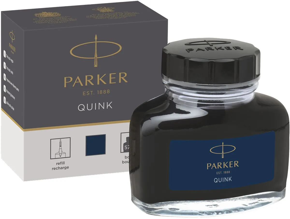 Чернила Parker "Bottle Quink" черные, 57мл, 241800