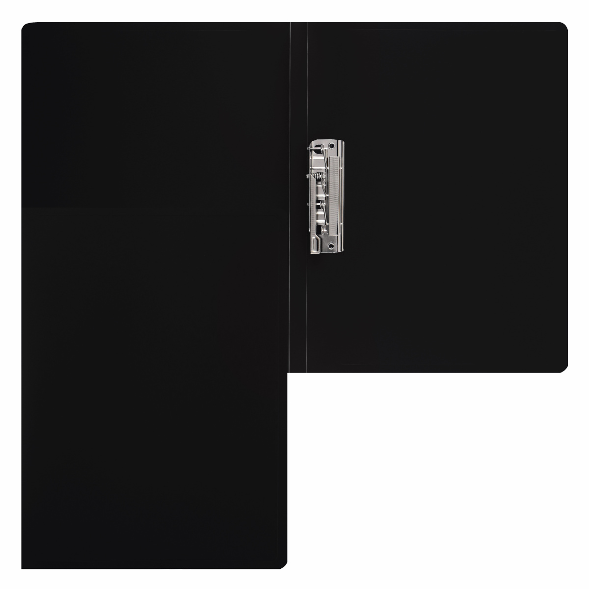 Папка с зажимом KLERK Premium А4 15мм 500мкм, черная, 213875