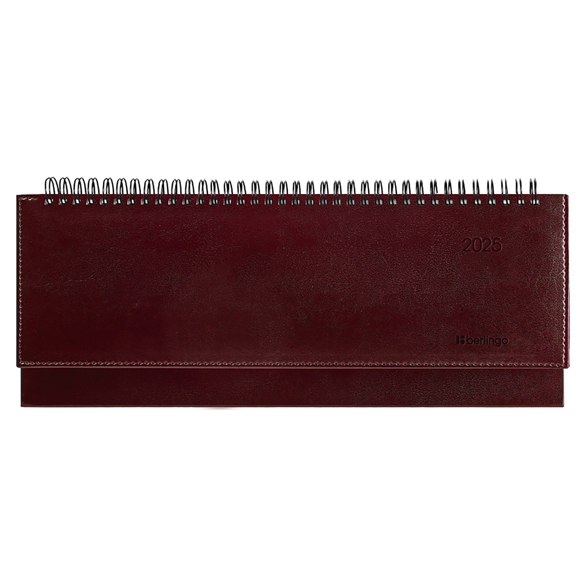 Планинг датир 2025г Berlingo 64л "Silver Pristine", кожзам, коричневый, 369062