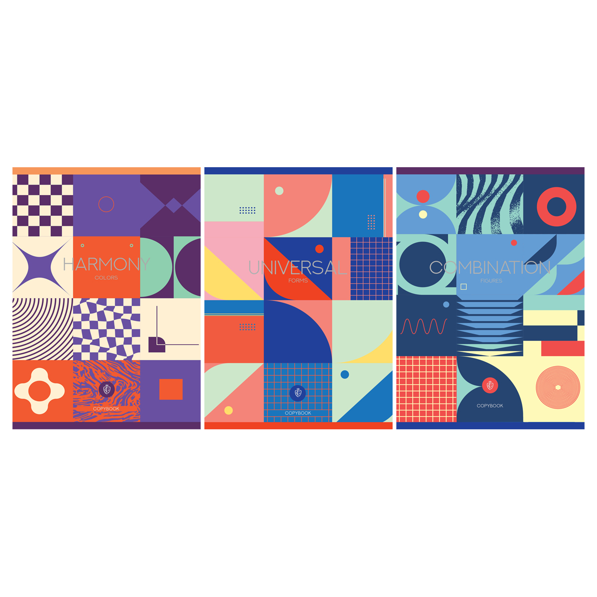 Тетрадь А4 48л клетка GreenwichLine "Wrong form", матовая ламинация, 360382