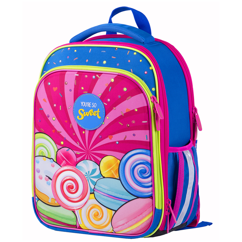 Ранец Berlingo Expert Plus "Sweets" 37*28*18см, 3 отделения, 2 кармана, анатом спинка, 297538