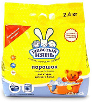 СМС Ушастый нянь 2,4кг стир. порошок для машинной и ручной стирки, 01013, 1/6, 207695