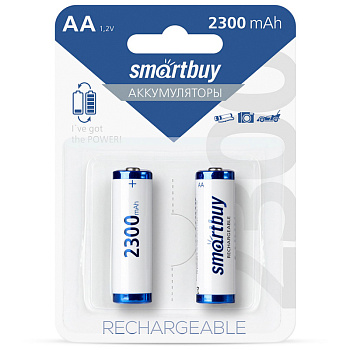 Батарейка-аккумулятор Smartbuy AA (HR06) 2300mAh 2BL, 321343