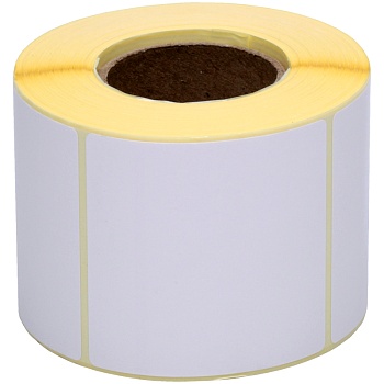 ТермоЭтикетка 58*60мм белая 500шт/рул, 1/12 392657/301519