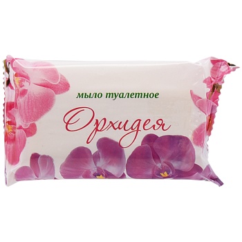 Мыло туалетное ММЗ "Стандарт. Орхидея", флоу-пак, 100г, 317269