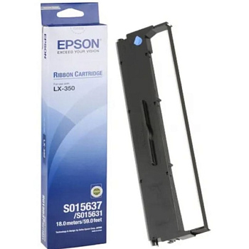 Картридж матричный Epson C13S015637BA черный для LX-350/300+II 311652