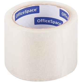 Клейкая лента 72мм*66м OfficeSpace,40мкм, прозрачная, 255778