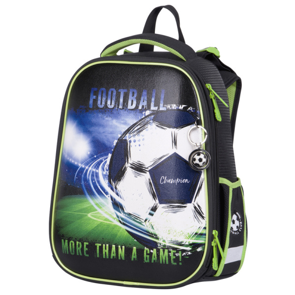 Ранец Berlingo Expert "Football" 37*28*16 см, 2 отделения, 2 кармана, анатомическая спинка, 297529