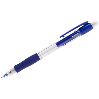 Карандаш механический PILOT "Super Grip", 0,5мм, с ластиком, синий корпус, 028641
