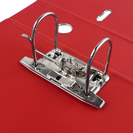 Сегрегатор А4 Klerk 75мм КРАСНЫЙ ПВХ с карманом на корешке, 2-стор, 205996/7, 164586