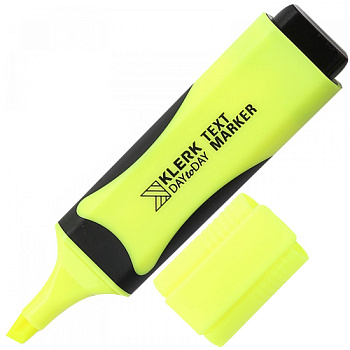 Текстовыделитель желтый 1-5мм KLERK DAY to DAY, 1/12, 211865