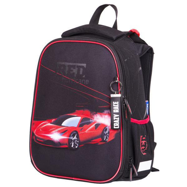 Ранец Berlingo Expert "Red hurricane" 37*28*16см, 2 отделения, 2 кармана, анатом спинка, 297531