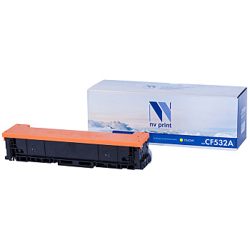 Картридж совм. NV Print CF532AY желтый для HP Color LaserJet Pro M180n/M181fw (1100стр), 294469