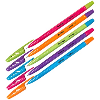 Ручка шариковая Berlingo "Tribase Fuze" 0,7мм синяя, 1/50, 265895, Китай