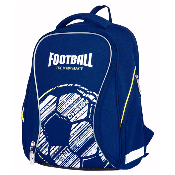 Ранец Berlingo Nova "Football" 37*28*18см, 2 отделения, 2 кармана, анатомическая спинка, 297544