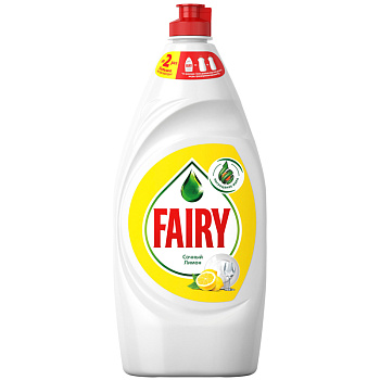 Фейри (FAIRY) средство для мытья посуды, 900мл, "Сочный лимон", 240408