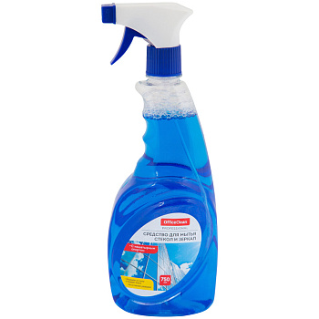 Средство для мытья стекол и зеркал OfficeClean Professional 750мл НАШАТЫРЬ с распылителем 230197