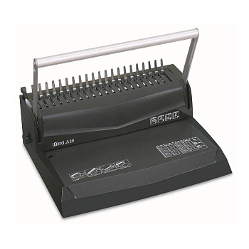 Брошюровщик Gladwork iBind A12, пластиковая пружина, перфорация 10л, переплет 450л,  А4, 1241635