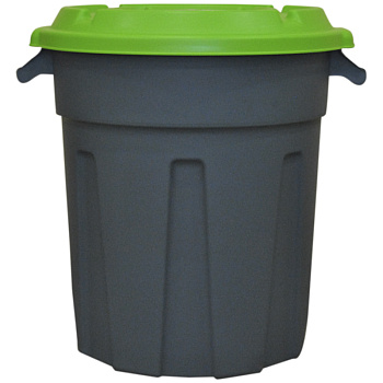 Бак для мусора уличный InGreen, с крышкой, 60л,274495