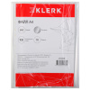 Папка-вкладыш с перфорацией KLERK А4 70мкм матовая 100шт, 213130