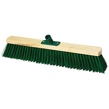 Щетка д/уборки пола OfficeClean Professional 50см жест. щетина 5,5см деревянная, еврорезьба, 310726