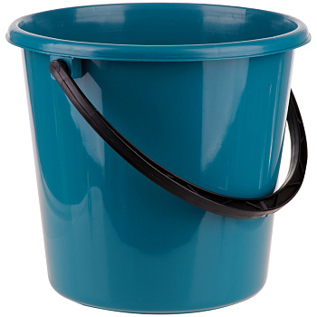 Ведро 7л OfficeClean, сине-зеленое, мерная шкала, пищевое, 1/10, 299878