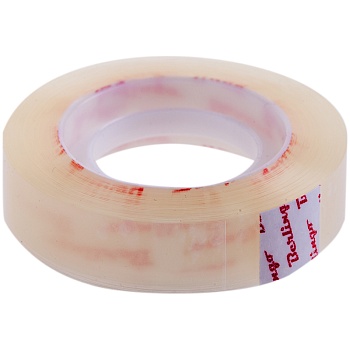 Клейкая лента 12мм*33м прозрачная Berlingo AT1230 1/12 225307