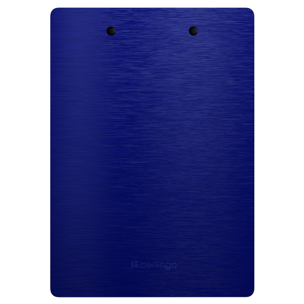 Планшет-доска А5+ Berlingo "Steel&Style" пластик (полифом) синий с зажимом 2500мкм, 311427