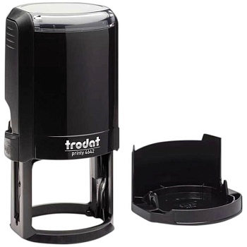 Оснастка для печати Trodat d42мм пластмассовая с крышкой 4642/200309