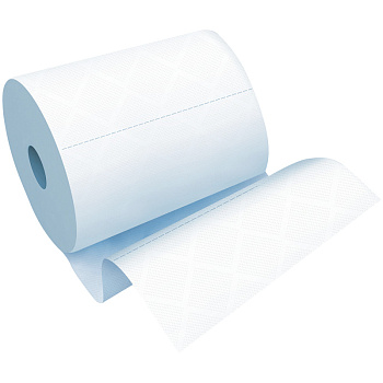 Полотенца бум OfficeClean 1-сл 280м/рул, ЦВ, ультрадлина, перфорац., белые, 1/6, 262647