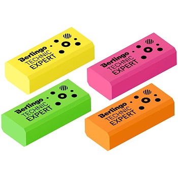 Ластик Berlingo "Technic Expert", прямоугол., скошенный, терм. резина, 40*18*11мм, BLc_00540, 285493