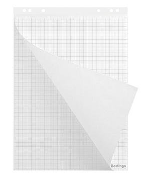 Блокнот для флипчарта блок бумаги д/флдипчартов клетка 67,5х98 20л. 80гр.949924